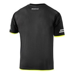 t-shirt szary/żółty fluorescencyjny XL_1