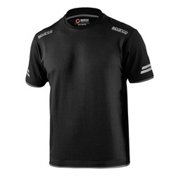 t-shirt czarny/szary XL