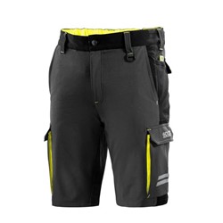 spodnie szary/żółty fluorescencyjny M_0