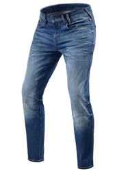 Spodnie jeans REV'IT CARLIN SK kolor niebieski