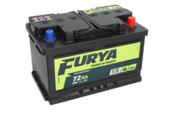 Akumulators FURYA BAT72/600R/FURYA 12V 72Ah 600A (278x175x175)_1