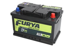 Akumulators FURYA BAT72/600R/FURYA 12V 72Ah 600A (278x175x175)