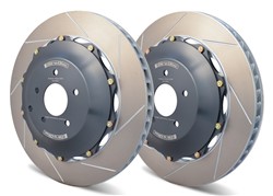Brake disc (2 pcs) rear L/R fits NISSAN GT-R