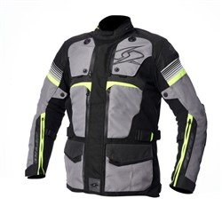 Jacket touring SPYKE EQUATOR DRY TECNO colour anthracite/fluorescent/grey/yellow
