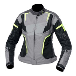 Jacket touring SPYKE AIRMASTER LADY colour black/fluorescent/grey/yellow