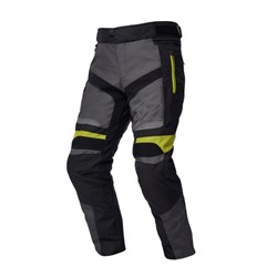 Trousers touring SPYKE MERIDIAN DRY TECNO colour anthracite/black/fluorescent/yellow
