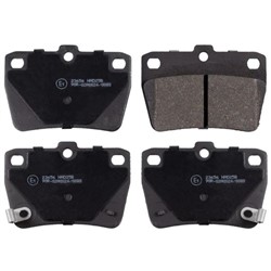 Brake pads set BLUE PRINT ADT342122