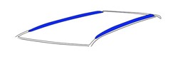 MODULA SMART BAR XL 15 Krovni nosač komplet za integrirane uzdužne nosače (spojene s krovom, nisu povišeni)_7