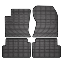 Salona grīdas paklājiņi 4 gab. modelis BASIC materiāls gumijas_0