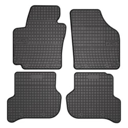 Rubber floor mats 4pcs SEAT ALTEA, ALTEA XL; VW GOLF PLUS V