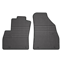 Salona grīdas paklājiņi 2 gab. modelis BASIC materiāls gumijas