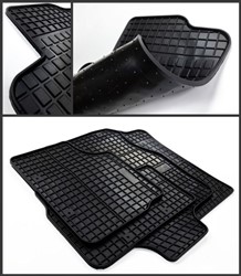 Rubber floor mats 4pcs VOLVO C30, S40 II, V50_5