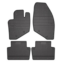 Rubber floor mats 4pcs VOLVO S60 I, S80 I, V70 II