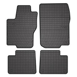 Rubber floor mats 4pcs MERCEDES GL (X166), M (W166)_0