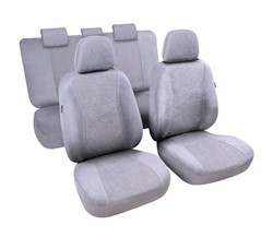 Seat Cover light grey front/rear
