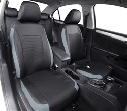Seat Cover Black/Grey front/rear_1
