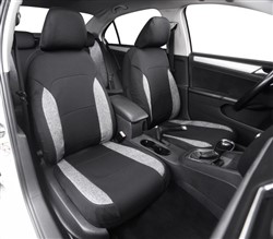 Seat Cover Black/Grey front/rear_1