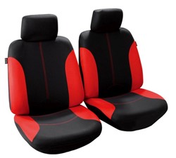 Seat Cover Black/Red front_0