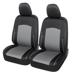 Seat Cover Black/Grey front_0