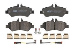 Brake Pad Set, disc brake C2M028ABE-P