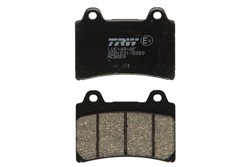 Brake pads MCB559 TRW organic, intended use offroad/route/scooters fits YAMAHA_0