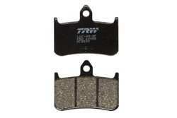 Brake pads MCB593 TRW organic, intended use offroad/route/scooters fits HONDA_0