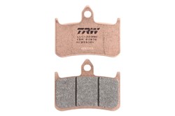 Brake pads MCB593SV TRW sinter, intended use route fits HONDA_0