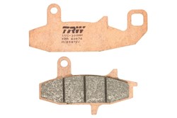 Brake pads MCB597SV TRW sinter, intended use route fits SUZUKI