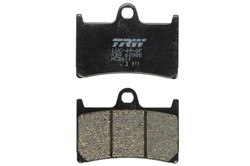 Brake pads MCB611 TRW organic, intended use offroad/route/scooters fits YAMAHA