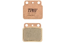 Brake pads MCB626SI TRW sinter, intended use offroad fits KAWASAKI; SUZUKI_0
