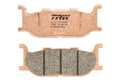 Brake pads MCB640SV TRW sinter, intended use route fits YAMAHA_0