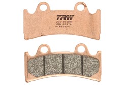 Brake pads MCB656SV TRW sinter, intended use route fits TRIUMPH; YAMAHA_0