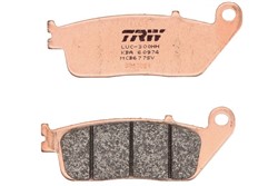 Brake pads MCB677SV TRW sinter, intended use route fits BUELL; CAGIVA; DAELIM; HONDA; KYMCO