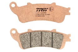 Brake pads MCB692SV TRW sinter, intended use route fits HONDA