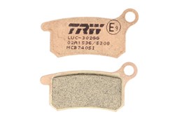 Brake pads MCB740SI TRW sinter, intended use offroad fits HUSQVARNA; KTM