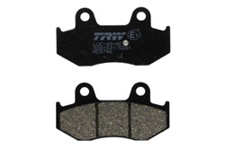 Brake pads MCB746 TRW organic, intended use offroad/route/scooters fits SUZUKI_0