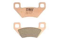 Brake pads MCB773SI TRW sinter, intended use offroad fits ARCTIC CAT; KYMCO_0