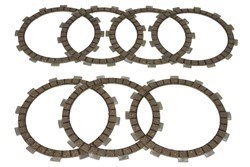 Clutch friction discs fits KAWASAKI 450 (Ltd), 500 (Vulcan), 500 (Twister), 650, 650 ABS, 600R, 400, 500S, 550 (Uni Trak), 600R (Ninja), 550G, 500, 650 (Versys), 650 (Versys ABS)