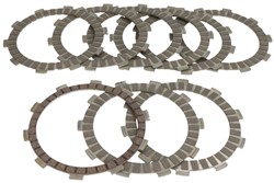 Clutch friction discs fits SUZUKI 600; TRIUMPH 600, 675, 675R, 675RX, 800, 800XC, 800XCA, 800XCX