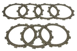 Clutch friction discs fits YAMAHA 700, 700 Moto Cage, 700 Moto Cage, 700A Moto Cage, 700A Tracer, 700 A (ABS), 700GT, 700 Xtribute, 700A, 650 (Drag Star), 650A (Drag Star Clas.), 250