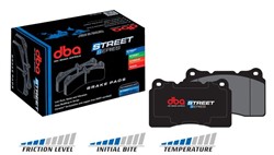 Brake pads - tuning Performance DB1206SS front