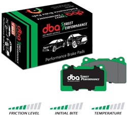 Bremžu kluču komplekts, paaugstinātas veiktspējas DBA DB2006SP