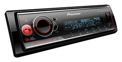 PIONEER MVH-S520BT auto magnetola - nolasa FLAC failus, aprīkots ar 13 joslu grafisko EQ, 3 virzienu tīkla režīmu, 3 RCA izvadiem, iebūvētu MOSFET 50W x 4 pastiprinātāju un Pioneer karaoke funkciju_1