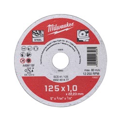 Disc for cutting 125mm - 1pcs