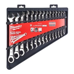 Set of combination wrenches combination ratchet wrench(es) 12-angle_3