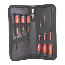 Set of screwdrivers mixed 6 pcs Fabric case_4