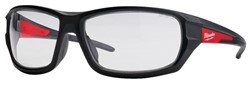 Protective glasses, lens colour: transparent, stadards: EN 166; EN 170; EN 172, colour: Black/Red