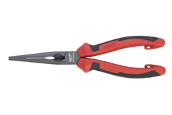 Pliers bent, extended