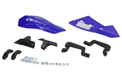 Hand-guards VELOCE, colour blue (with universal fitting kit)