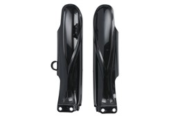 Shock absorbers cover, colour black fits YAMAHA YZ 85 2022-2023